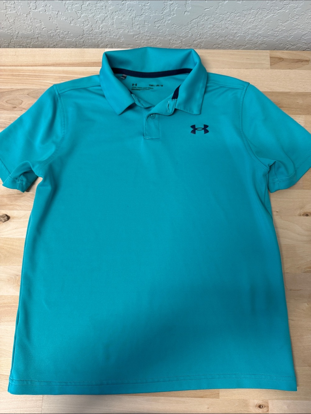 Under Armor kids polo size M Turquoise NOT blue